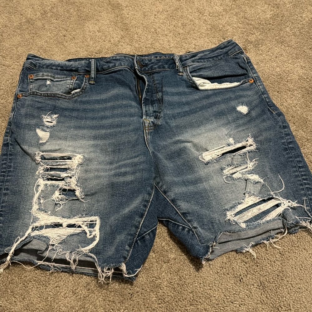 AE jean shorts